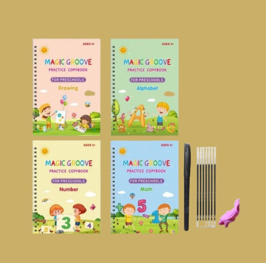 Magic Groove: Four Book + Pens DEAL + 50% OFF!