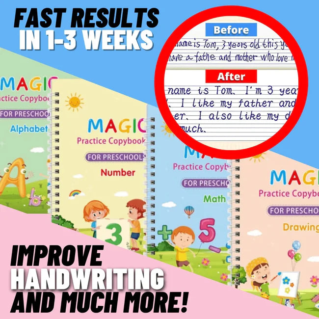 Magic Groove: Four Book + Pens DEAL + 50% OFF!